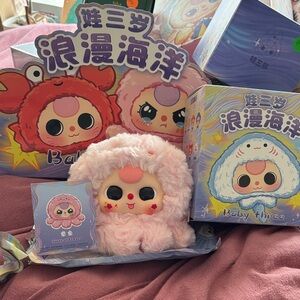 Baby Three Romantic Ocean Octopus (P56)